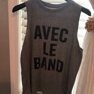 NWT Cinq à sept muscle tee size small